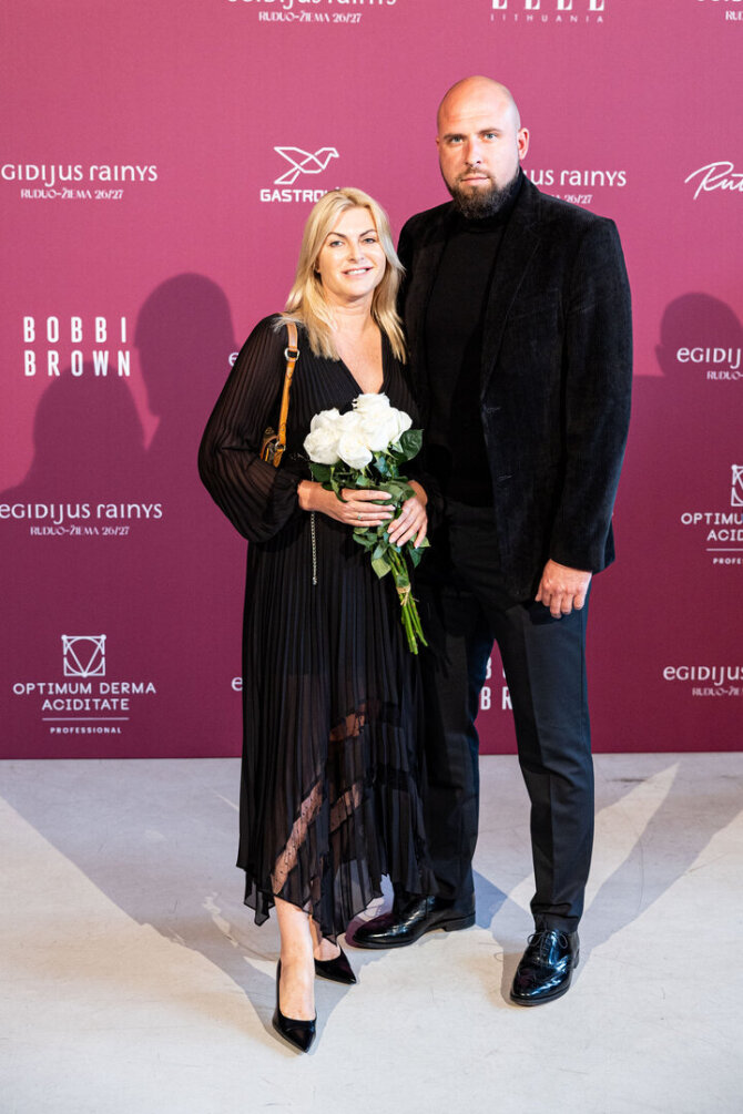 Pauliaus Peleckio / BNS nuotr./Eglė Jackaitė su mylimuoju