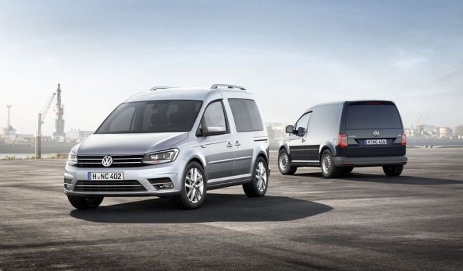 Naujasis „Volkswagen Caddy“