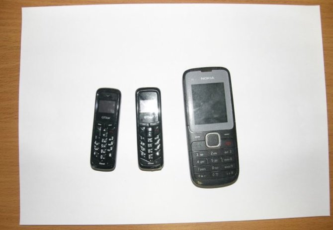 Marijampolės pataisos namų nuotr./Asociatyvi iliustracija: konfiskuoti telefonai
