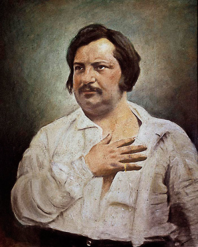 Wikimedia.org nuotr./Honore de Balzacas