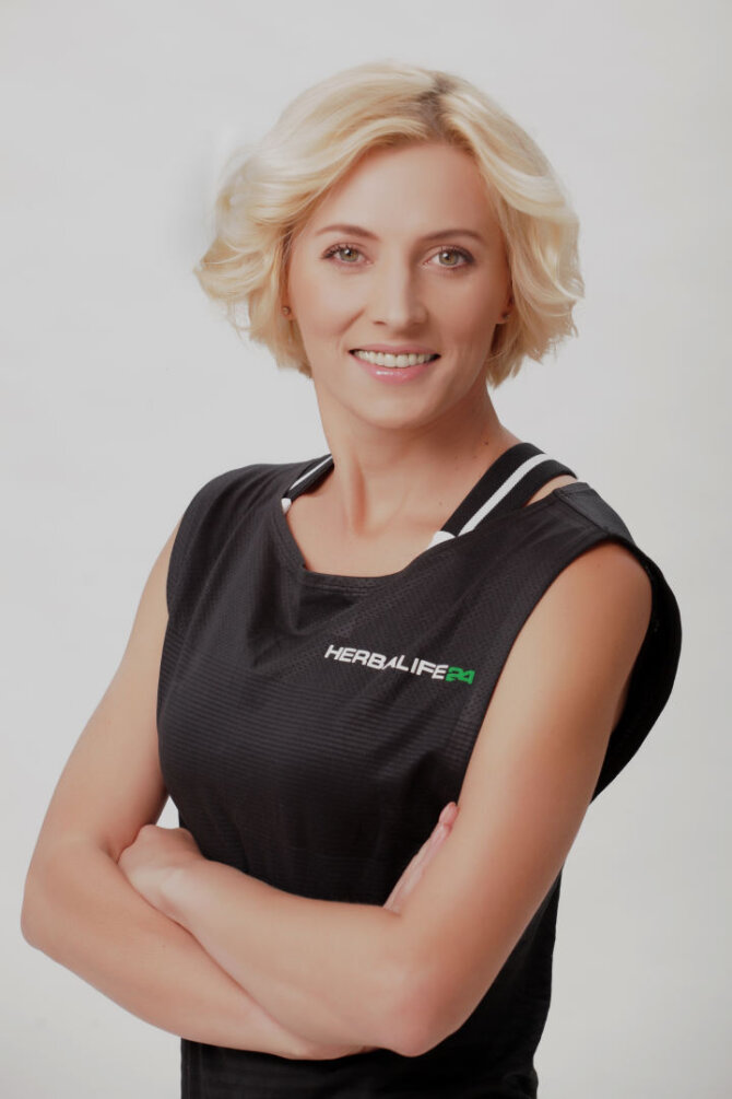 Projekto partnerio nuotr./„Herbalife“ fitneso ekspertė Elena Govorova