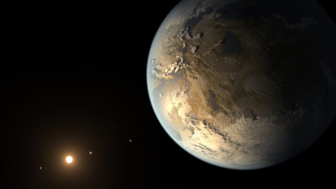 NASA iliustr./Kepler-186f planeta