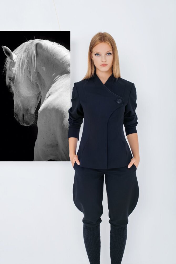 „bliss by Violeta“ archyvo nuotr./„bliss by Violeta“ 2015 m. rudens-žiemos kolekcijos modelis
