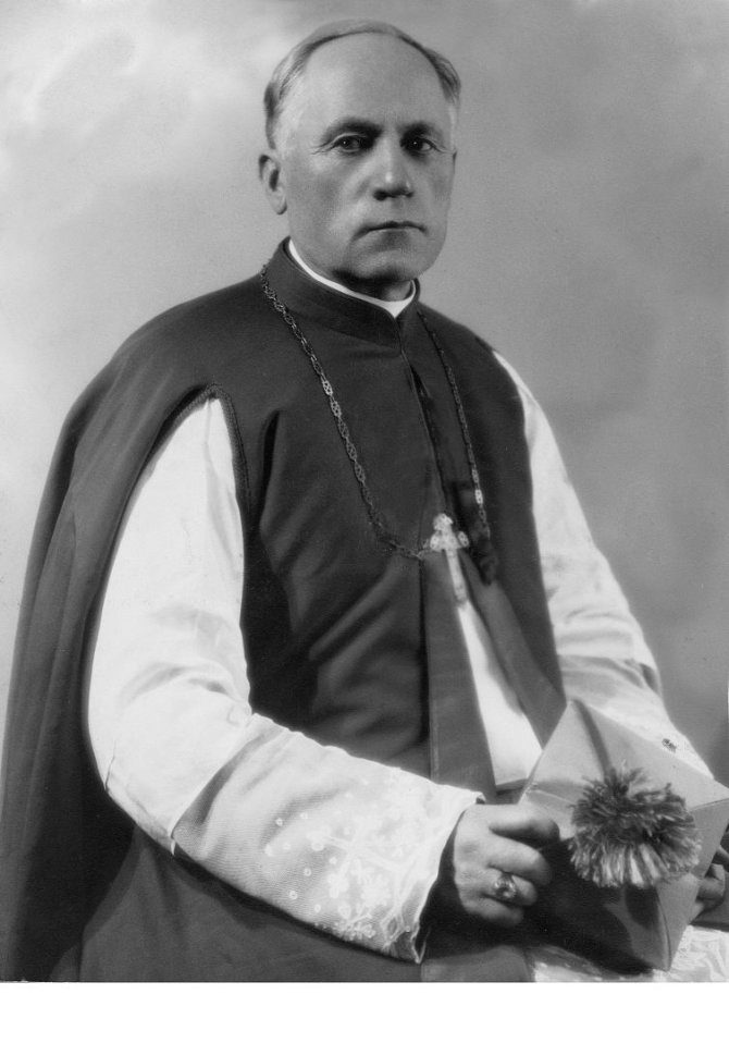 Kaišiadorių vyskupijos kurijos archyvo nuotr./Teofilius Matulionis 1935 m.