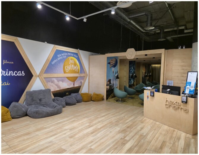 Bendrovės nuotr./Nuo šiol „Hexa Cinema“ rasite ir „Vilnius Outlet“