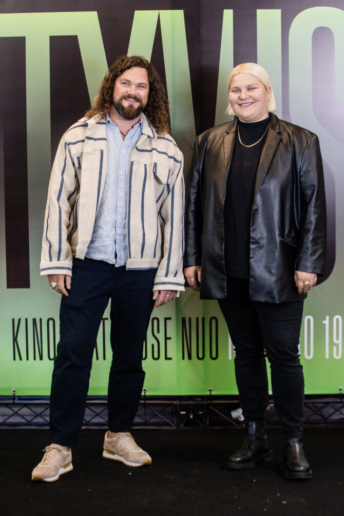 Teodoro Biliūno / BNS nuotr./Romo Zabarausko filmo „Aktyvistas“ premjeros svečiai