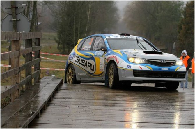 „Subaru Poland Rally Team” nuotr./Dominykas Butvilas