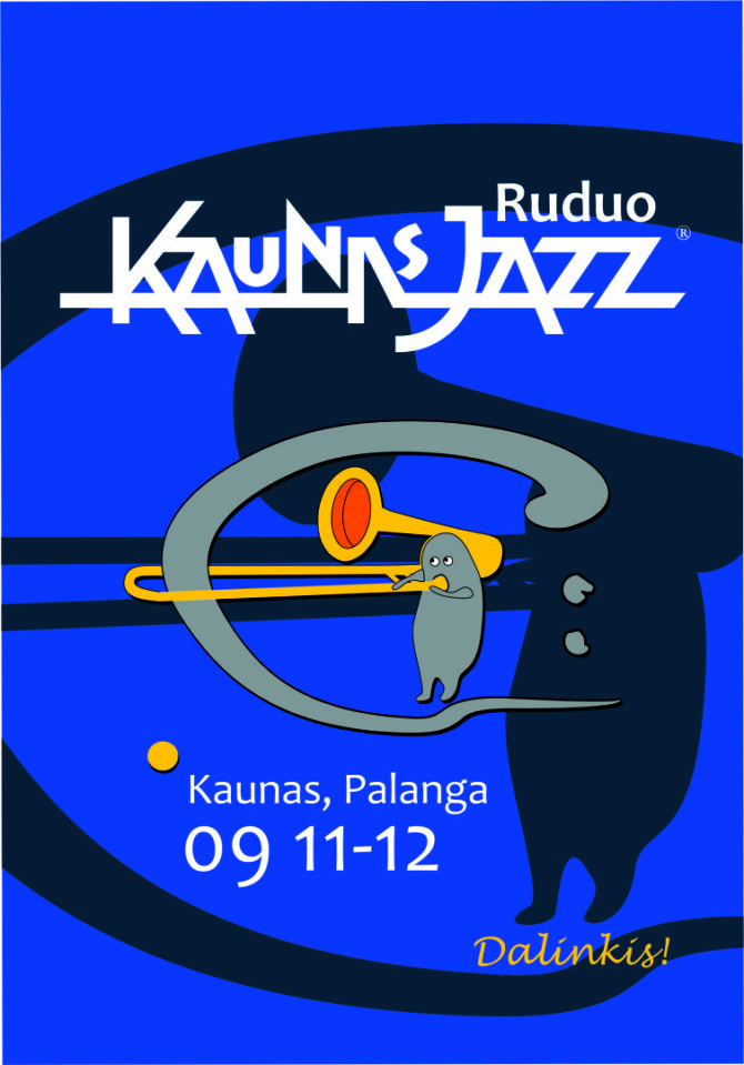 „Kaunas Jazz“ rudens koncertų plakatas