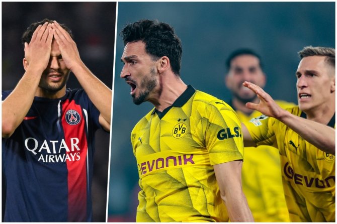 „Scanpix“ nuotr./PSG apmaudas ir „Borussia“ triumfas