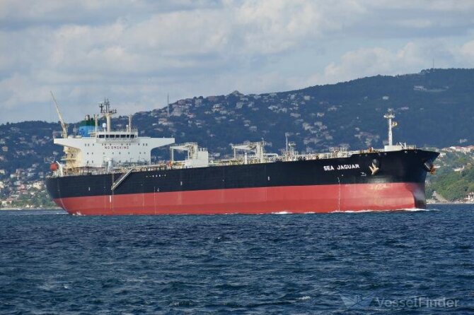 „Vessel Finder“ nuotr./Tanklaivis „Jaguar“