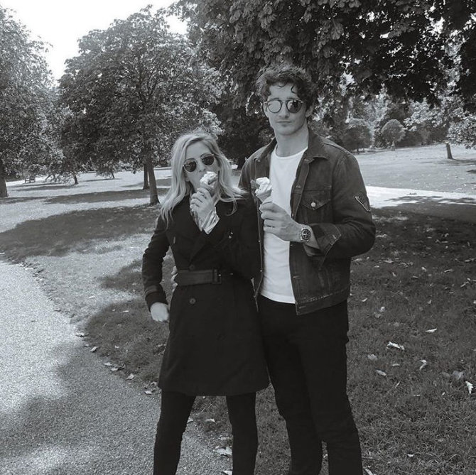 „Instagram“ nuotr./Ellie Goulding ir Casparas Joplingas