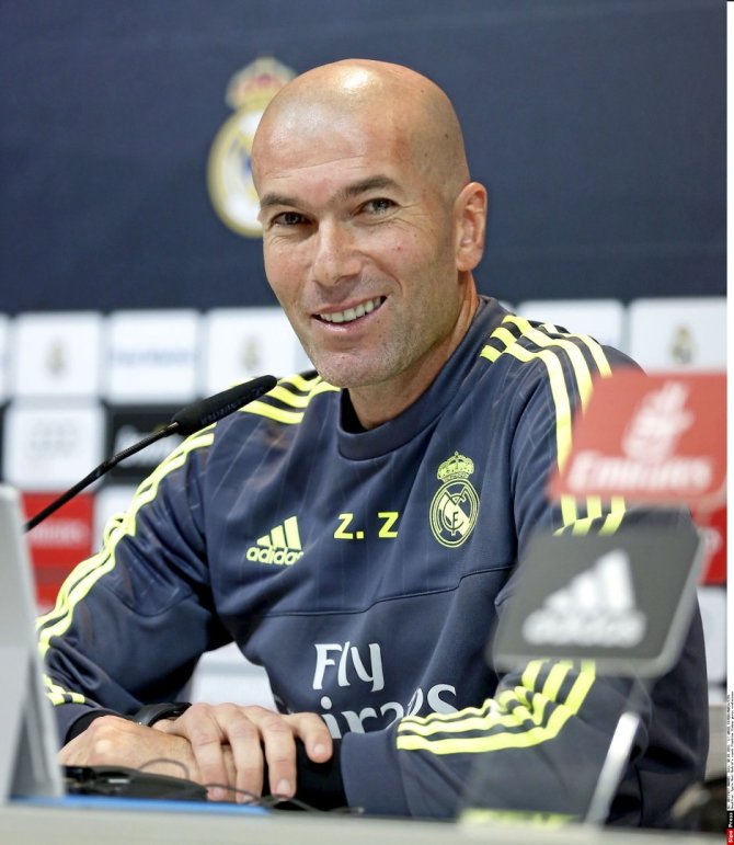 „Scanpix“ nuotr./Zinedine'as Zidane'as
