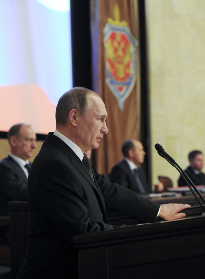„Reuters“/„Scanpix“ nuotr./Vladimiras Putinas 