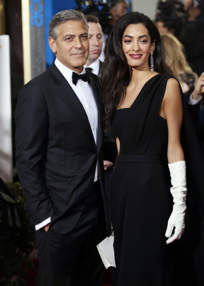 „Reuters“/„Scanpix“ nuotr./George'as ir Amal Clooney