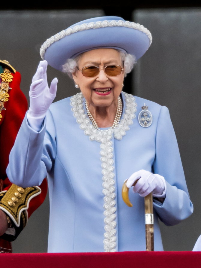 „Scanpix“ nuotr./„Trooping the Colour“ paradas: karalienė Elžbieta II