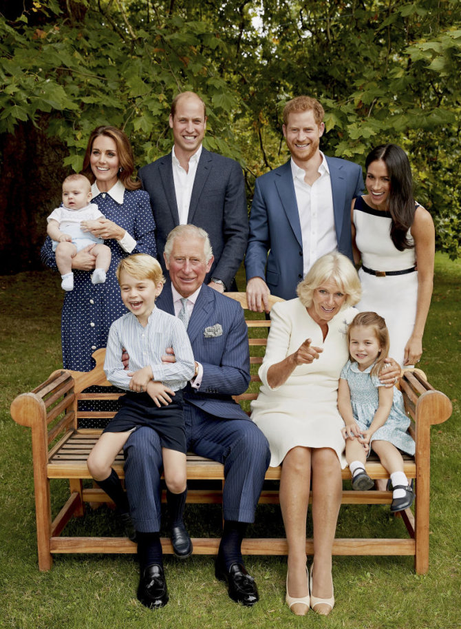 „Scanpix“/AP nuotr./Britų karališkoji šeima