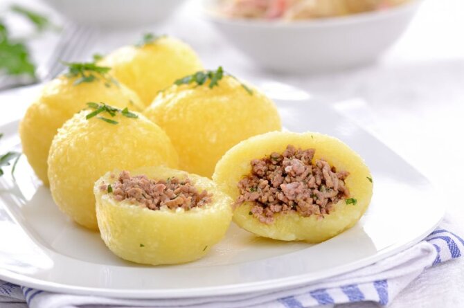 Bulvių kukuliai su kepenėlėmis