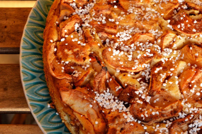 Švediškas obuolių pyragas