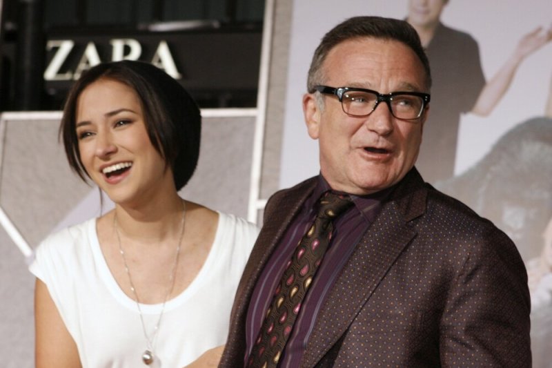 Robinas Williamsas su dukra Zelda Williams (2009 m.)