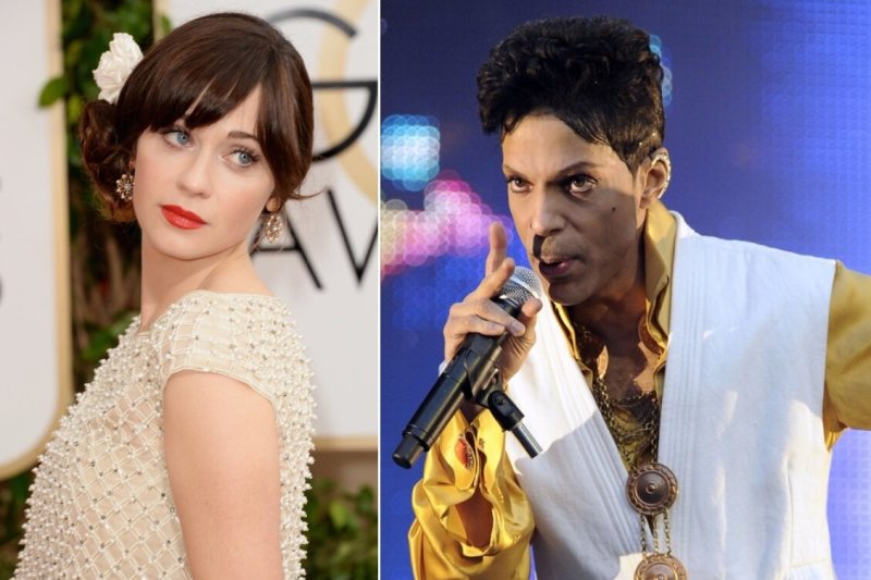 Įvertinkite: Prince'as su aktore Zooey Deschanel įrašė dainą „Fallinlove2nite“