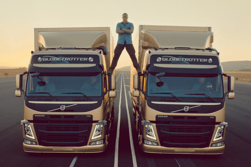 „Volvo trucks“ su Jeanu Claude'u Van Damme'u reklama