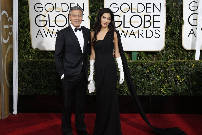 George'as Clooney su žmona Amal Clooney