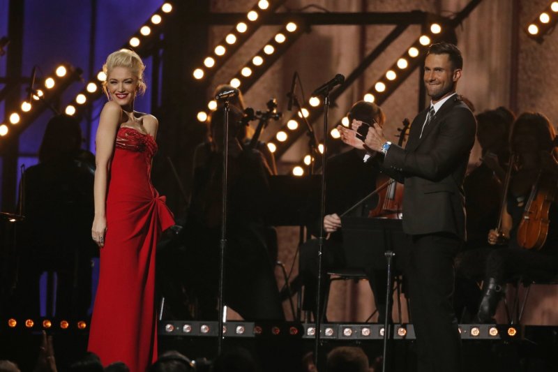 Gwen Stefani ir Adamas Levine'as