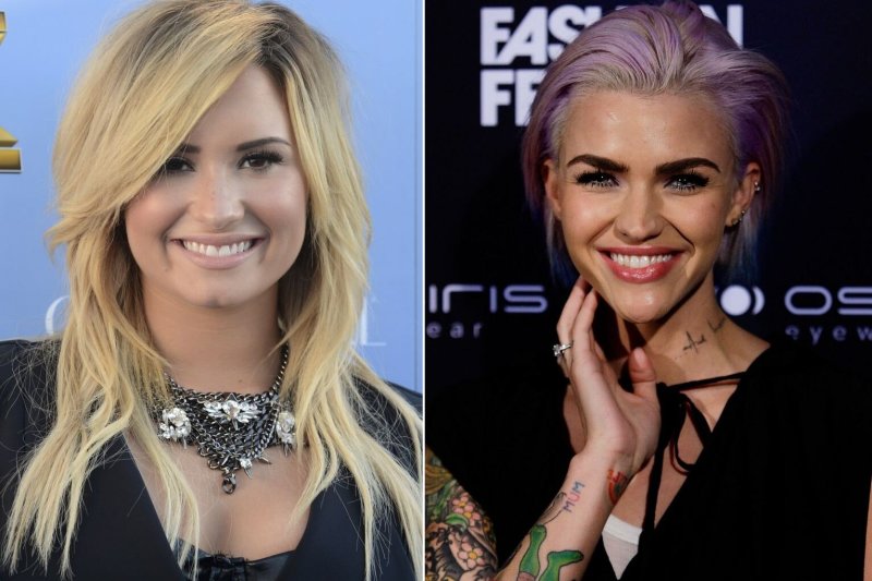 Australė Ruby Rose tvirtina, kad permiegojo su dainininke Demi Lovato