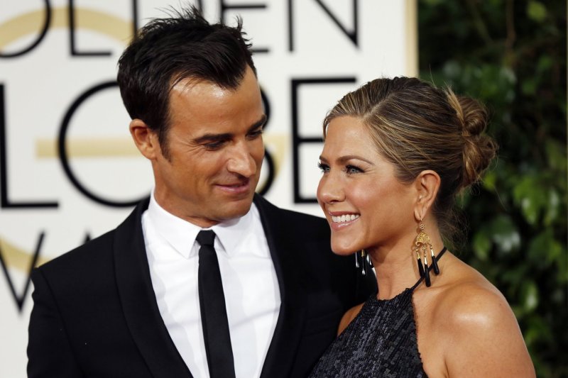 Justinas Theroux ir Jennifer Aniston