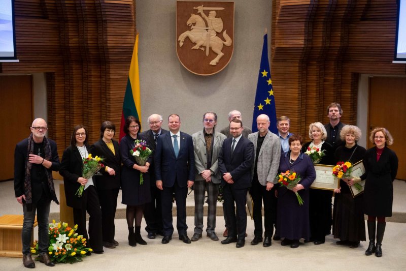 Vyriausybės kultūros ir meno premijų įteikimo ceremonija