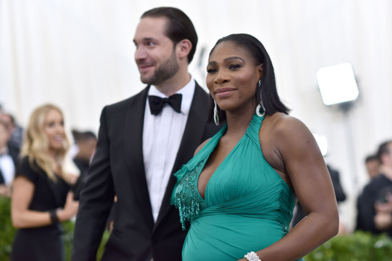 Serena Williams su vyru Alexis Ohanianu