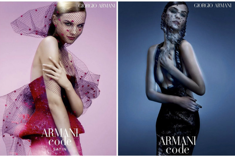 Julija Steponavičiūtė tapo naujuoju „Giorgio Armani“ kvepalų reklaminiu veidu