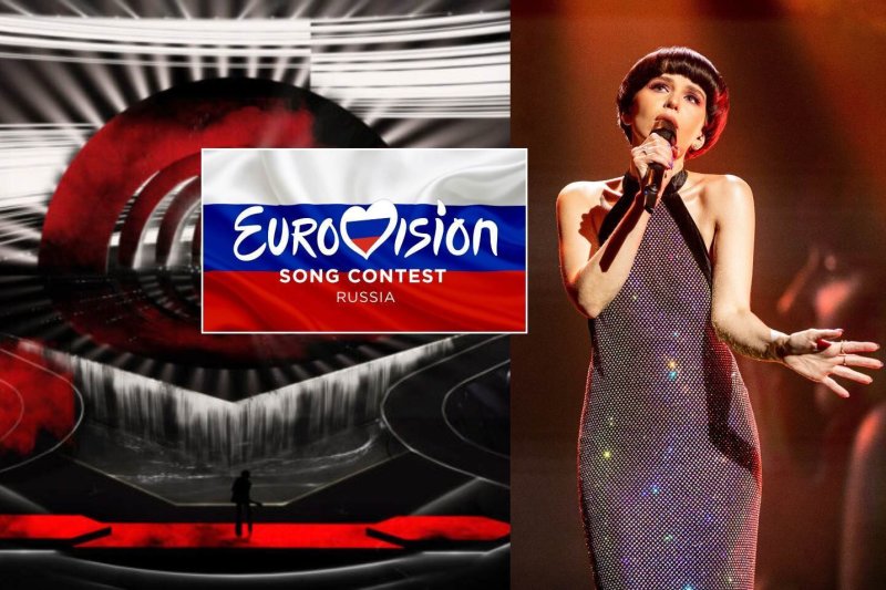 Monika Liu ir „Eurovizijos“ scena Turine / Eurodiena.lt ir LRT nuotr.