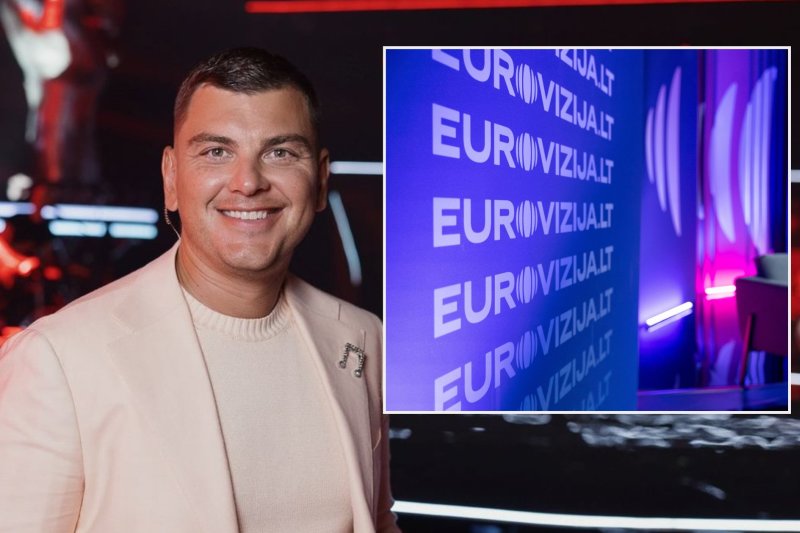 Rolandas Mackevičius tiesioginiame eteryje kirto „Eurovizijos“ atrankai – visa arena prapliupo juokais