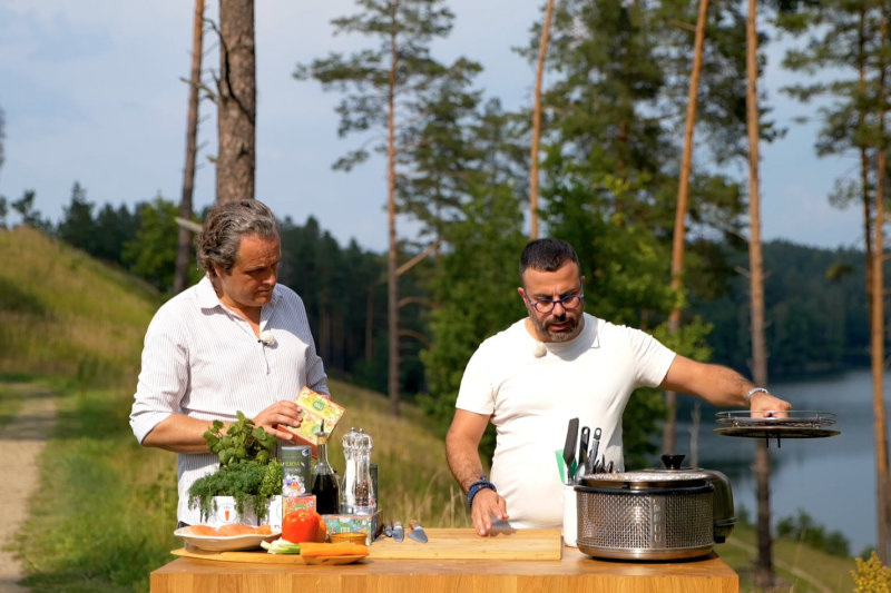 Gian Lucos receptas taupantiems laiką: arbatos garuose ruošta lašiša taps rudens topu