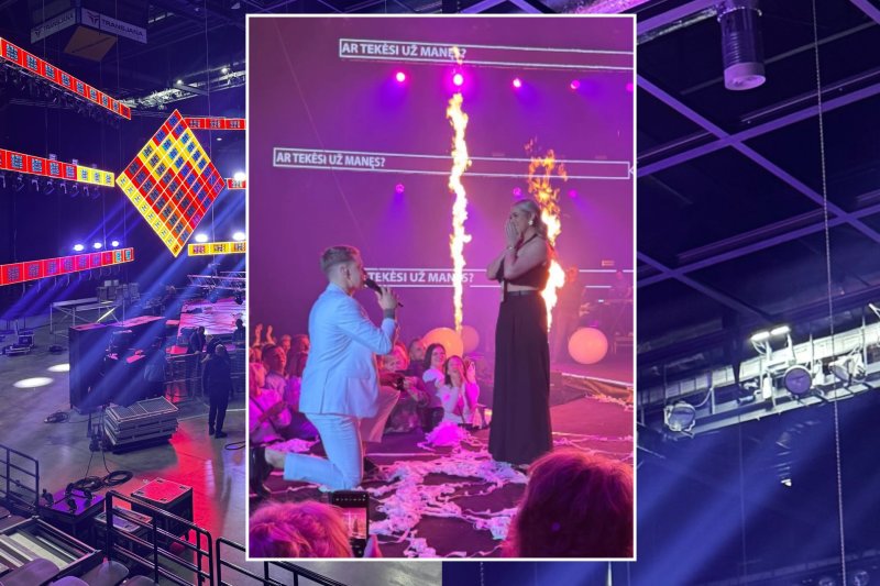 Didžiausiame „Karalių“ koncerte „Švyturio“ arenoje – žadą atimanti staigmena: įvyko sužadėtuvės