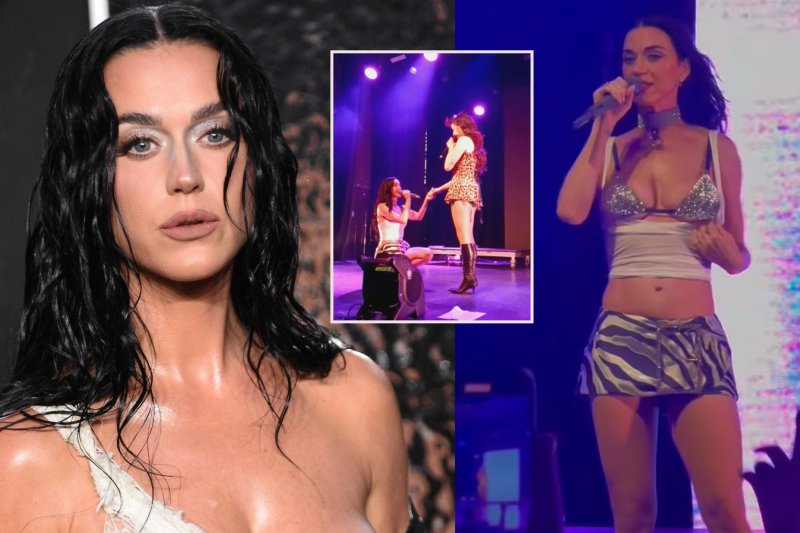 Katy Perry elgesys koncerto metu