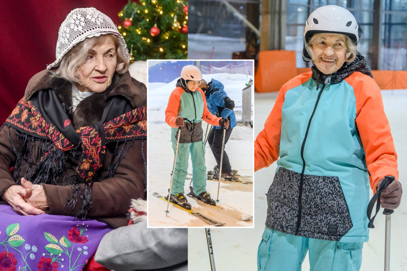 Metų senjore tapusi 86-erių Zita Joana laužo standartus: pirmąkart gyvenime užlipo ant slidžių