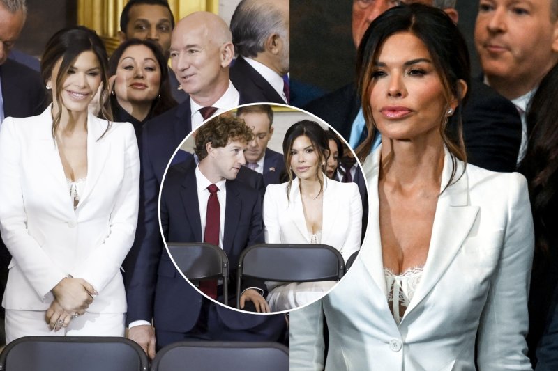 Lauren Sanchez per Donaldo Trumpo inauguraciją