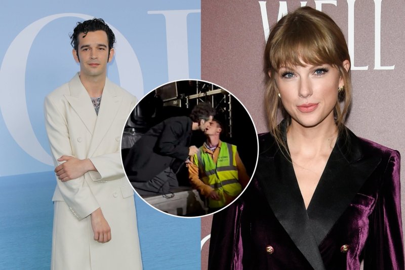 Po bučinio su apsaugos darbuotoju – skyrybos: iširo Taylor Swift ir Matty Healy santykiai