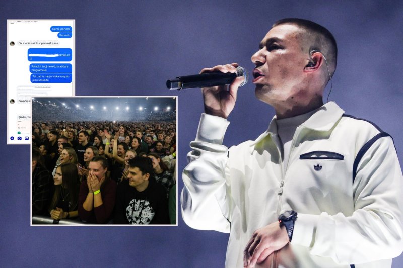 Po „Lilas ir Innomine“ koncerto – buriasi dešimtys įsiutusių gerbėjų: atvykę į areną „pabučiavo“ duris