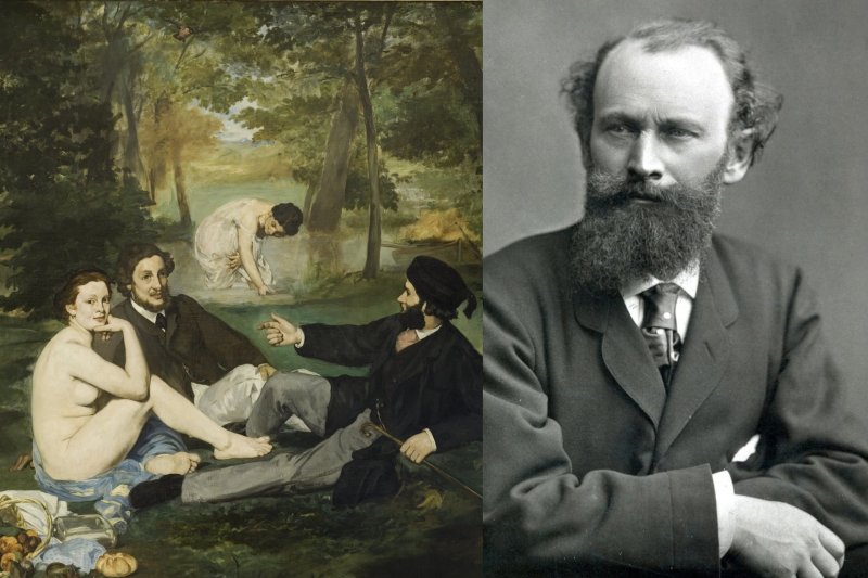 Édouard’as Manet: skandalingi paveikslai, „prancūziška liga“ ir bendra meilužė su tėvu