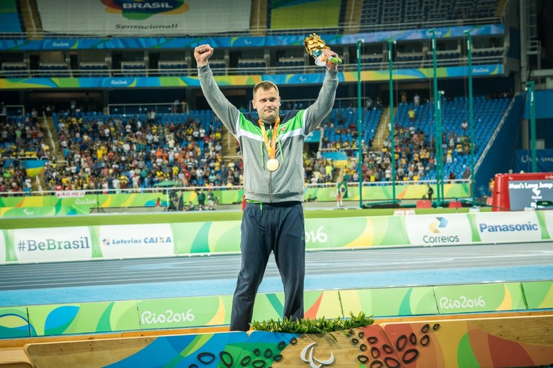 Mindaugas Bilius – 2016 m. Rio de Žaneiro paralimpinis čempionas