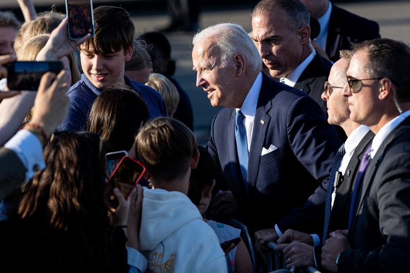 Joe Bidenas atvyko į Vilnių