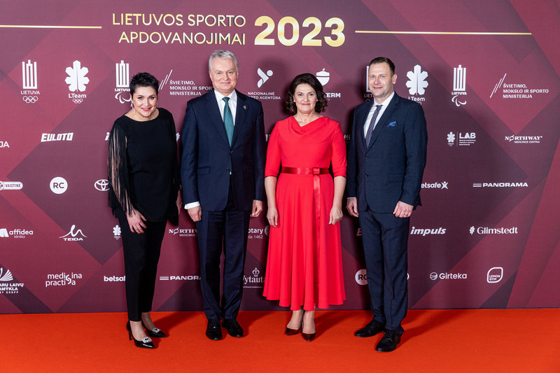 Lietuvos sporto apdovanojimų 2023 svečiai