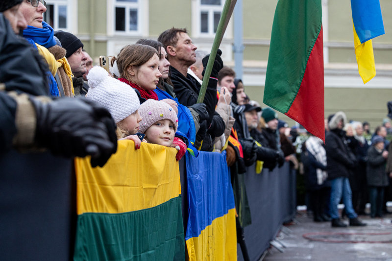 Lietuvos ir Ukrainos vadovų kreipimasis į Lietuvos žmones