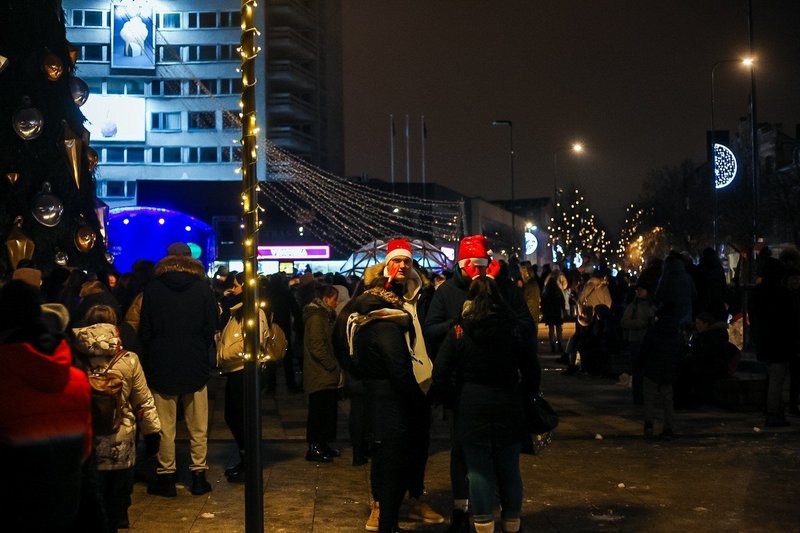 Panevėžio Kalėdų eglutės įžiebimas