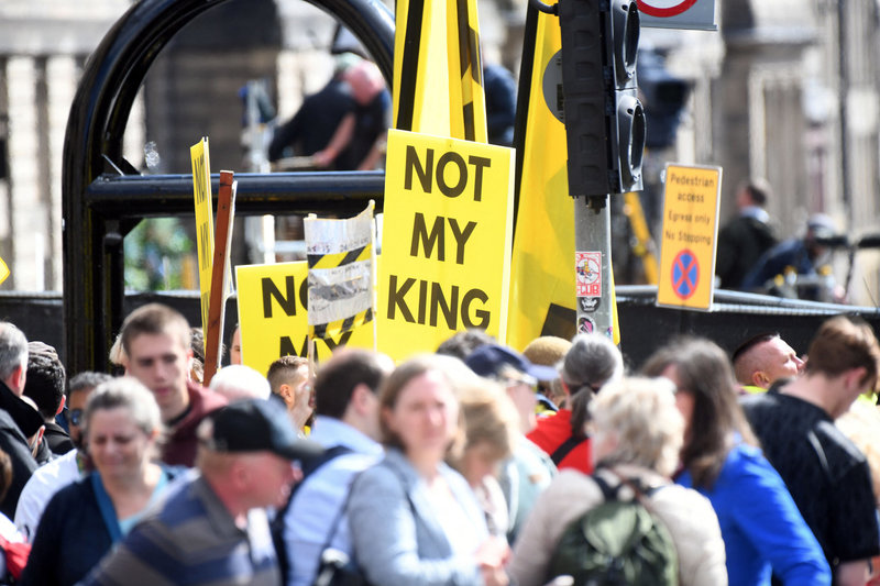 Protestas Škotijoje