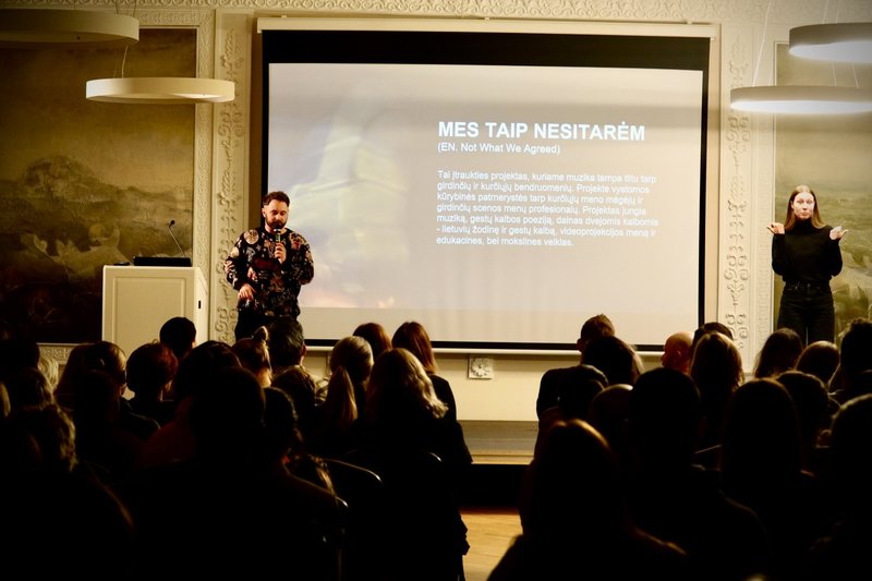 Projektas „Mes taip nesitarėm“ 