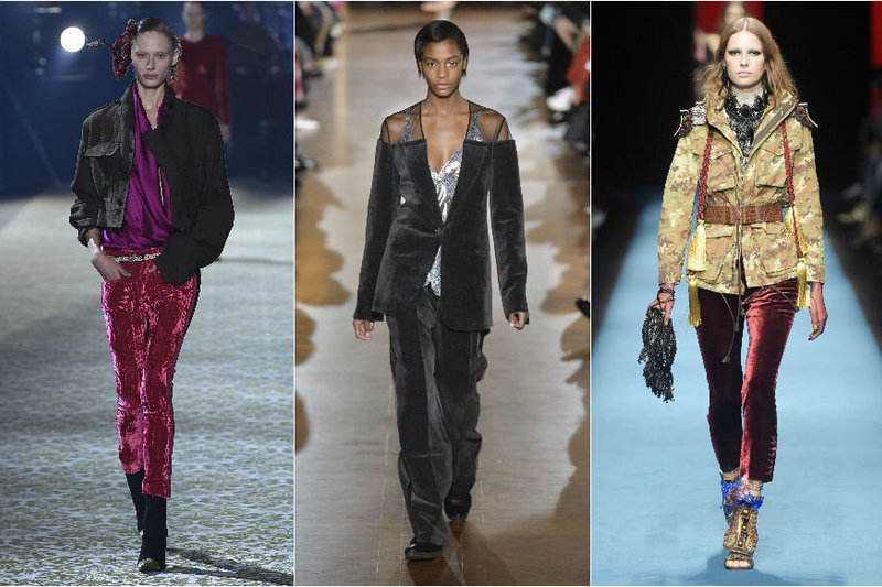 HAIDER ACKERMANN, STELLA MCCARTNEY, DSQUARED2 kolekcijų modeliai